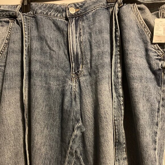 M Jeans By Maurices High Rise Wide Leg 24W Regular - Picture 2 of 5